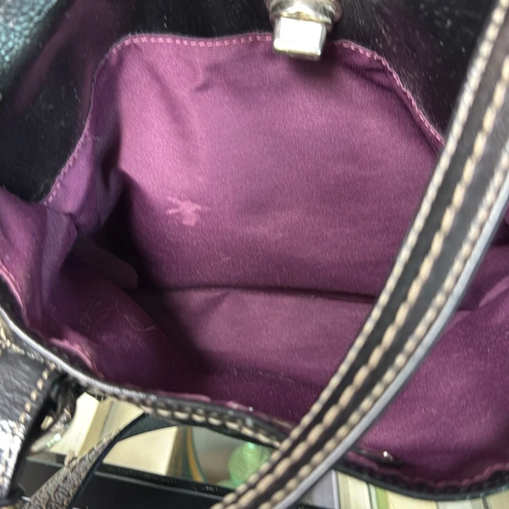 Coach Chelsea Patent Leather Satchel Tote